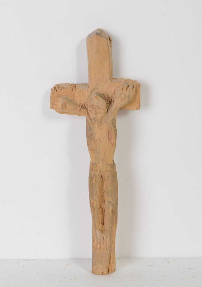 Appraisal: Attributed to Celso Gallegos Cristo Crucificado Attributed to Celso Gallegos