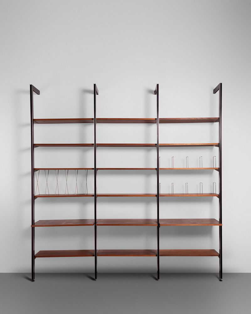 Appraisal: George Nelson and Associates American - Three-Bay CSS Wall Unit