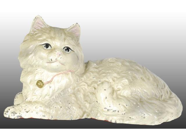 Appraisal: Hubley Fireside Cat Cast Iron Doorstop Description Full-figure Marked Hubley