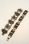 Appraisal: BRACELET LOT - Two sterling bracelets one is marked Parenti