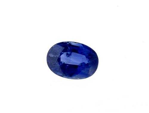 Appraisal: UNSET SAPPHIRE Oval unset sapphire of ct