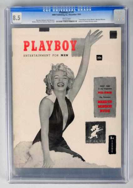 Appraisal: Vol Playboy Magazine with Marilyn Monroe Click for full description