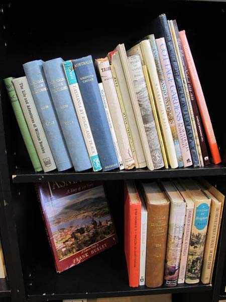 Appraisal: TWO SHELVES OF ASSORTED AUSTRALIAN REFERENCE INCL LOCAL HISTORIES ETC