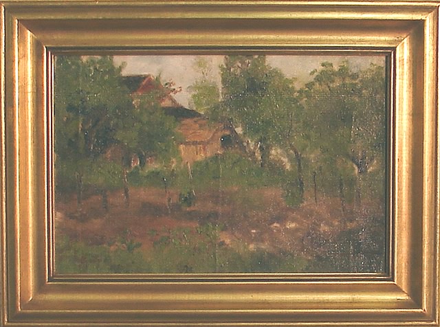 Appraisal: Impressionist landscape oil on canvas x SLL Grabach Artist American