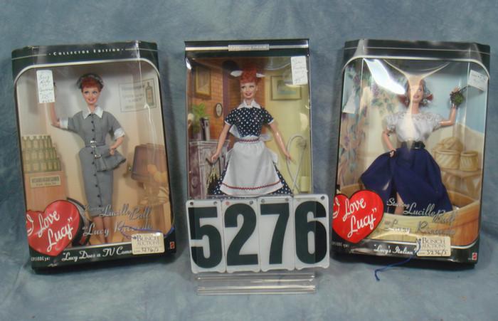 Appraisal: I Love Lucy Dolls MIB All mint in original box