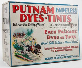 Appraisal: Putnam Dye Cabinet Putnam Dye Cabinet Quincy Ill Monroe Chemical