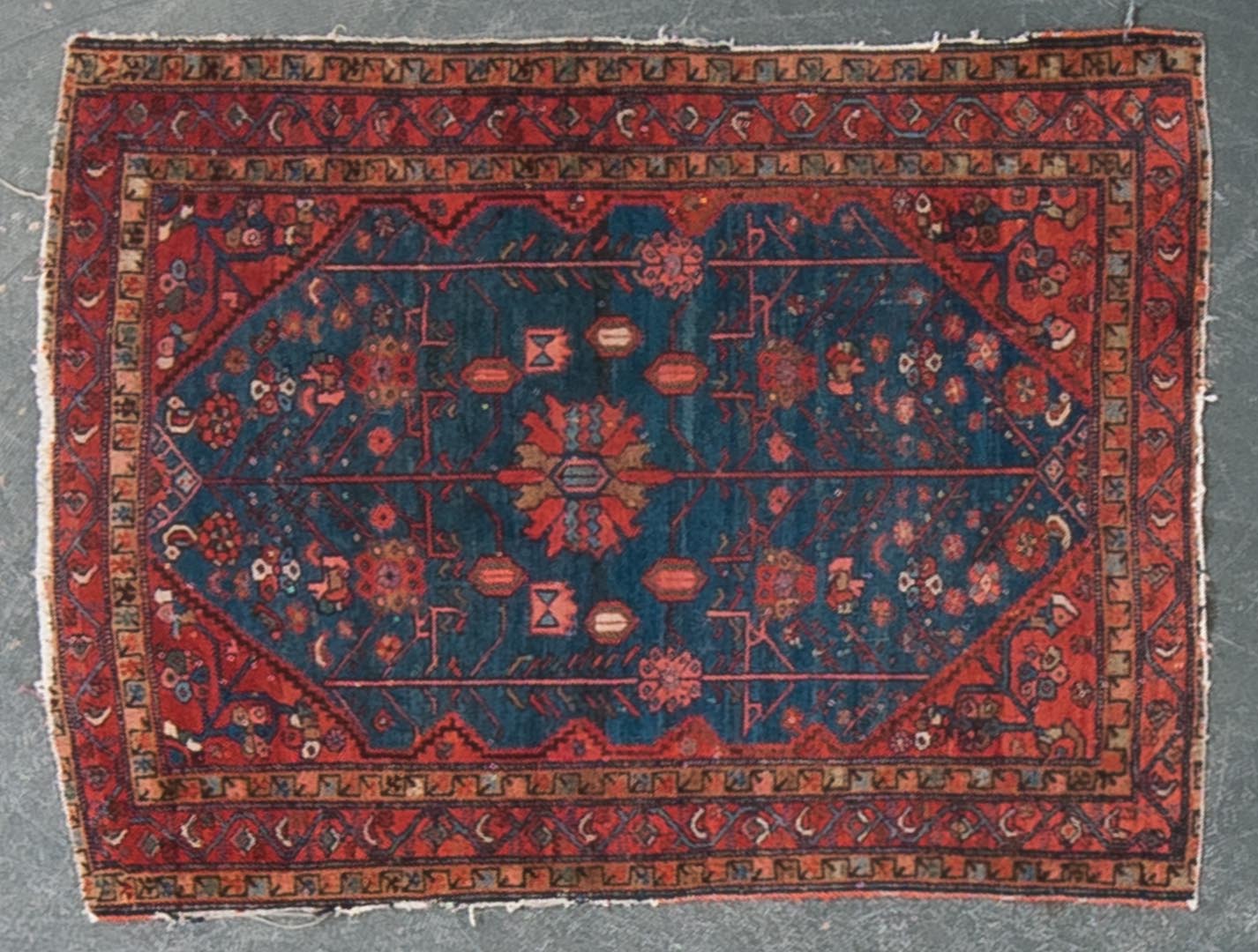 Appraisal: Antique Malayer rug approx x Persia circa