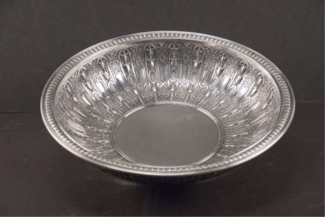 Appraisal: Tiffany Co Sterling Silver Center Bowl First half of the