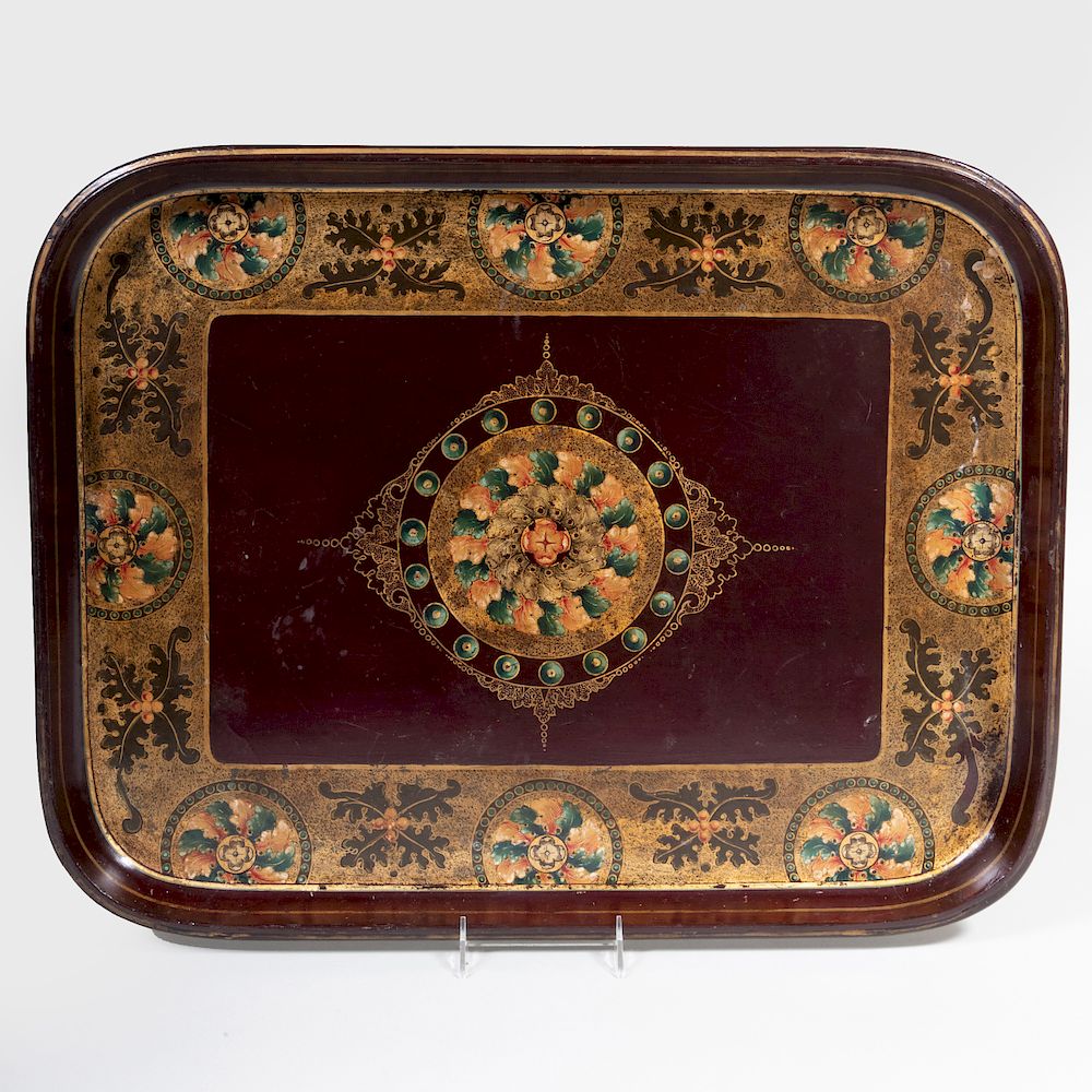 Appraisal: Victorian Papier Mache Tray x x in Property of a