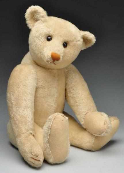 Appraisal: Steiff White American Bear Description Circa Rust colored nose four