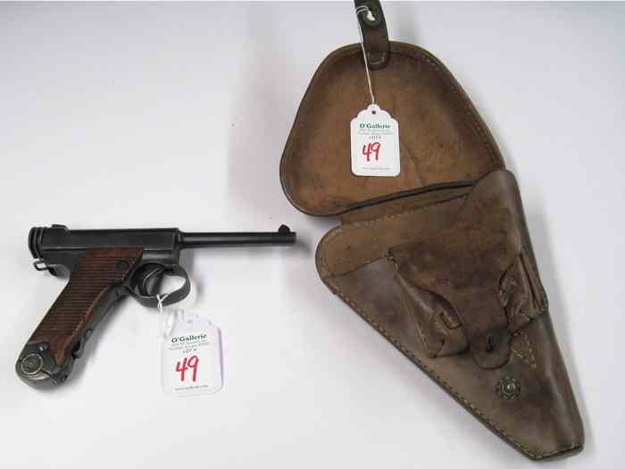 Appraisal: SECOND WORLD WAR JAPANESE TYPE NAMBU SEMI AUTOMATIC PISTOL mm