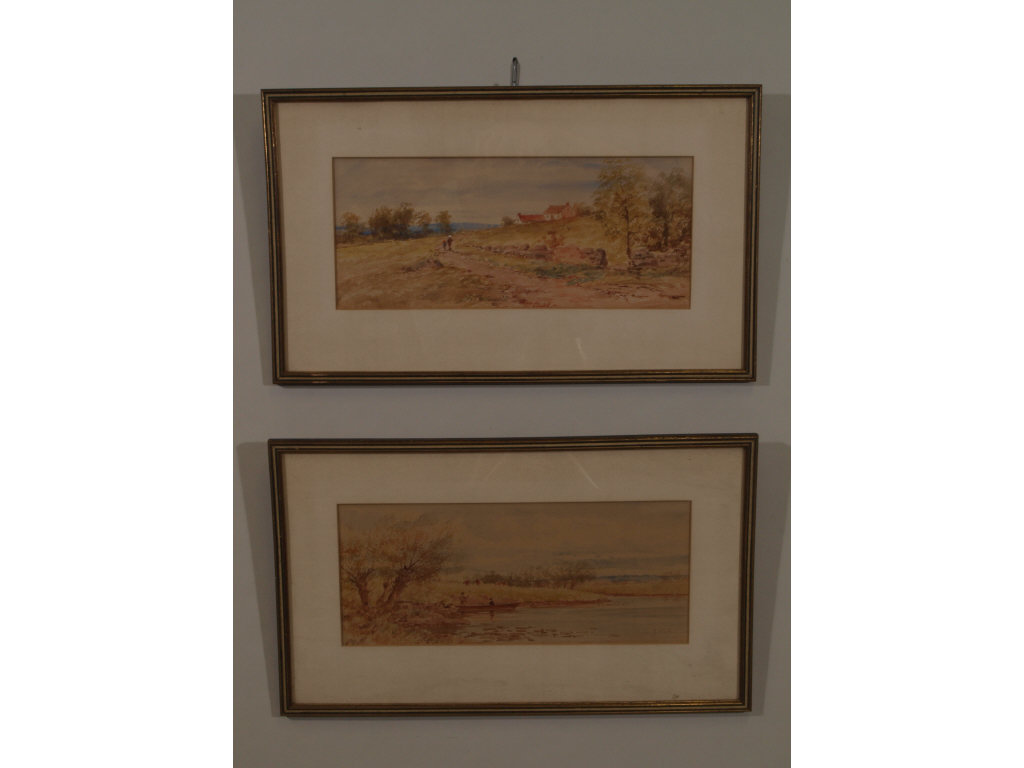 Appraisal: James Callowhill British - Two Works the first a watercolor