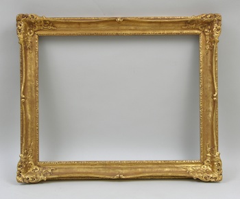 Appraisal: A French Style Antique Frame A - wide finished corner