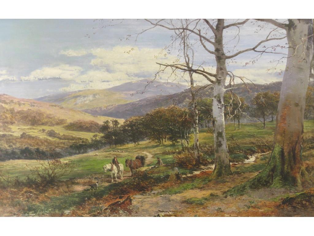 Appraisal: WILLIAM E HARRIS - Autumn North Walessigned 'William E Harris'