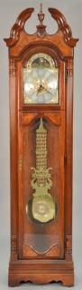 Appraisal: Howard Miller tall clock ht wd Howard Miller tall clock