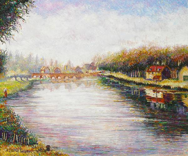 Appraisal: n a Hughes Claude Pissarro French b Moret sur le