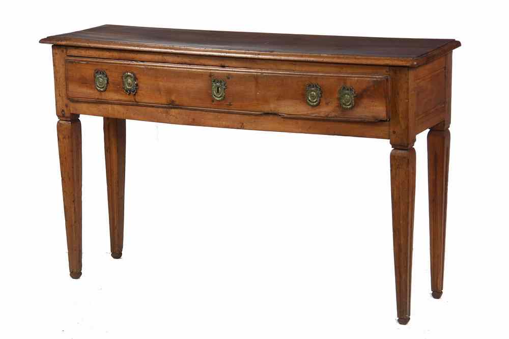 Appraisal: CONTINENTAL SERVER - th c Continental Server in fruitwood having