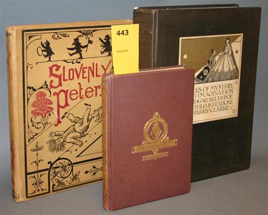 Appraisal: Illustrated Books Titles Alfred Tennyson Enoch Arden Bos Ticknor and