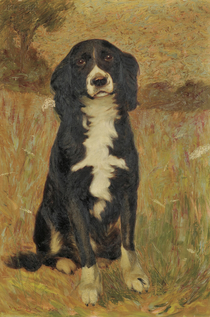 Appraisal: William Baxter Palmer Closson American - Portrait of a Spaniel