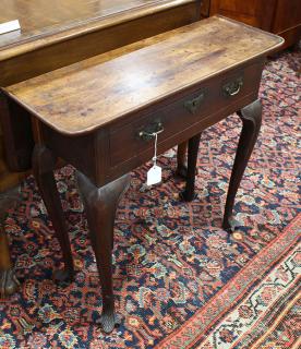 Appraisal: Queen Anne mahogany drop leaf table Queen Anne mahogany drop