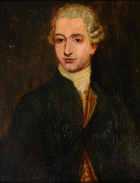 Appraisal: CIRCLE OF JEAN BAPTISTE ISABEY - Portrait of a gentleman