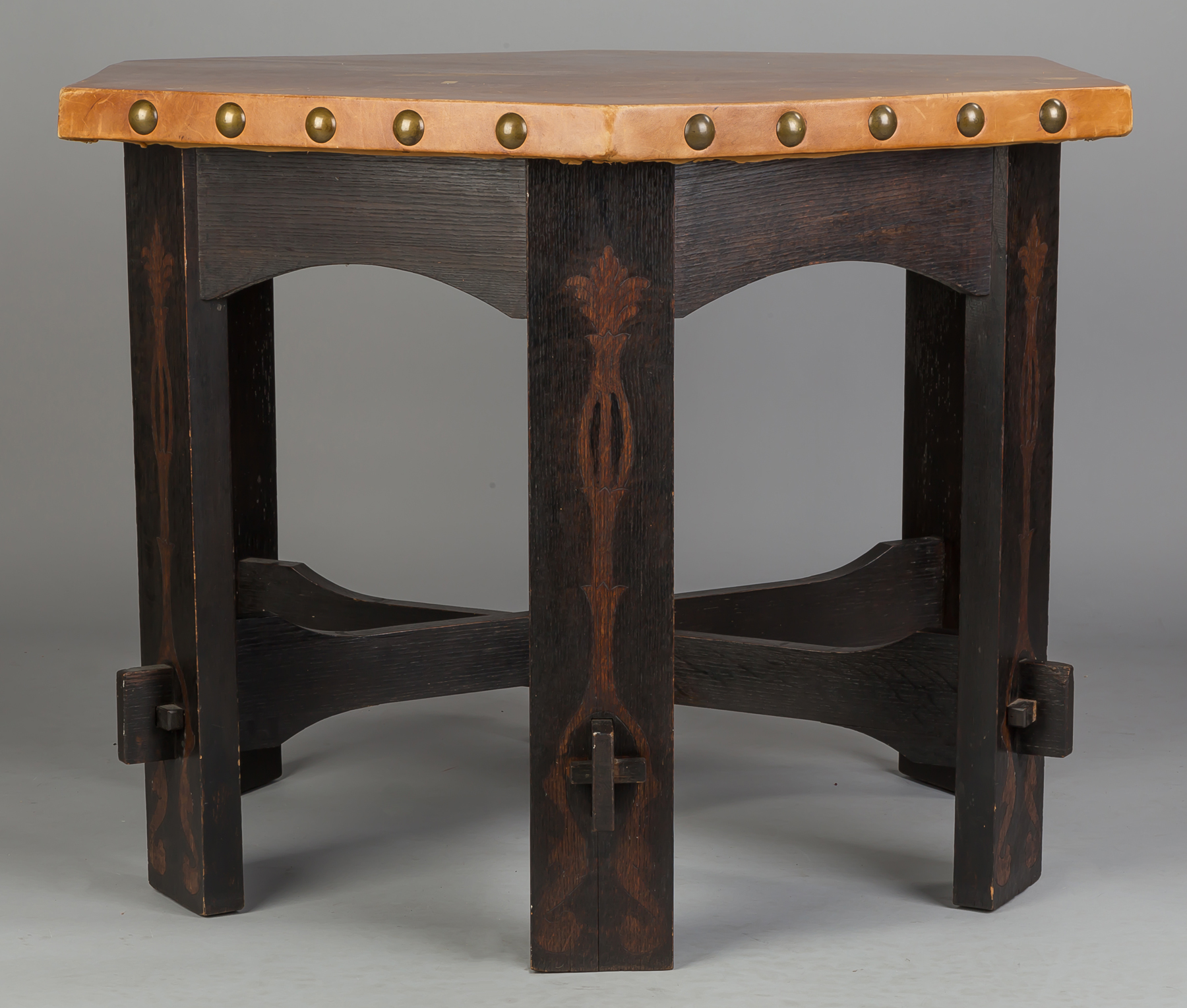 Appraisal: Attr Cincinnati Shop of the Crafters Table Early th century