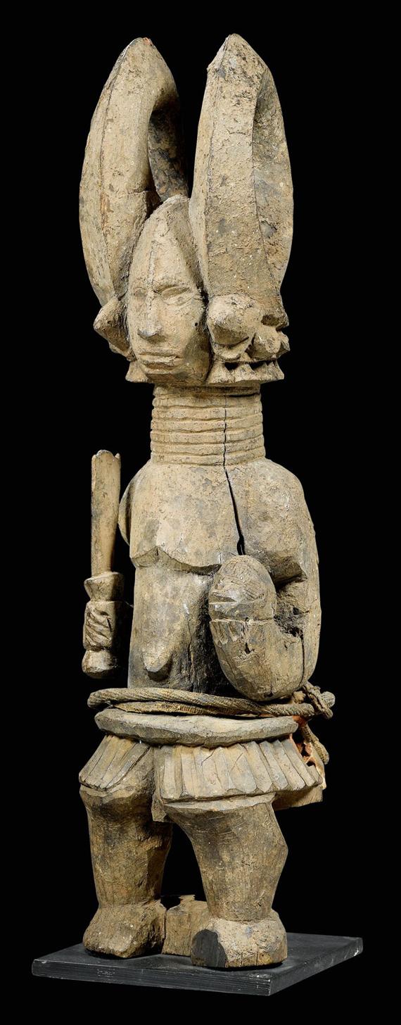 Appraisal: IGBO FIGURE Nigeria H cm Provenance Austrian private collection Literature