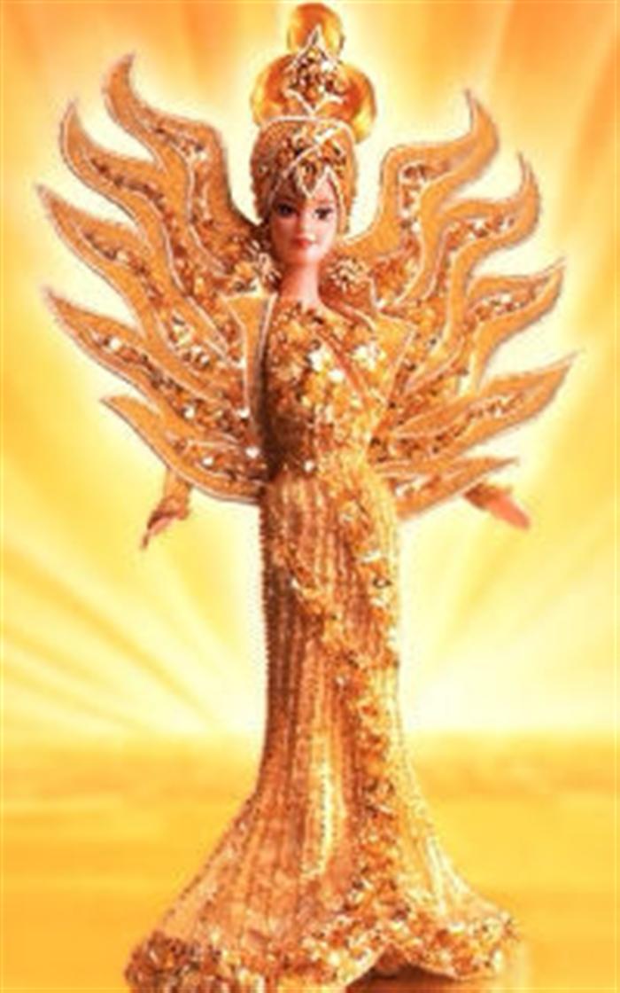 Appraisal: Bob Mackie Fantasy Goddess of The Sun Doll mint in