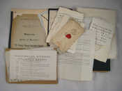 Appraisal: A number of mainly Victorian historical documents including letters from