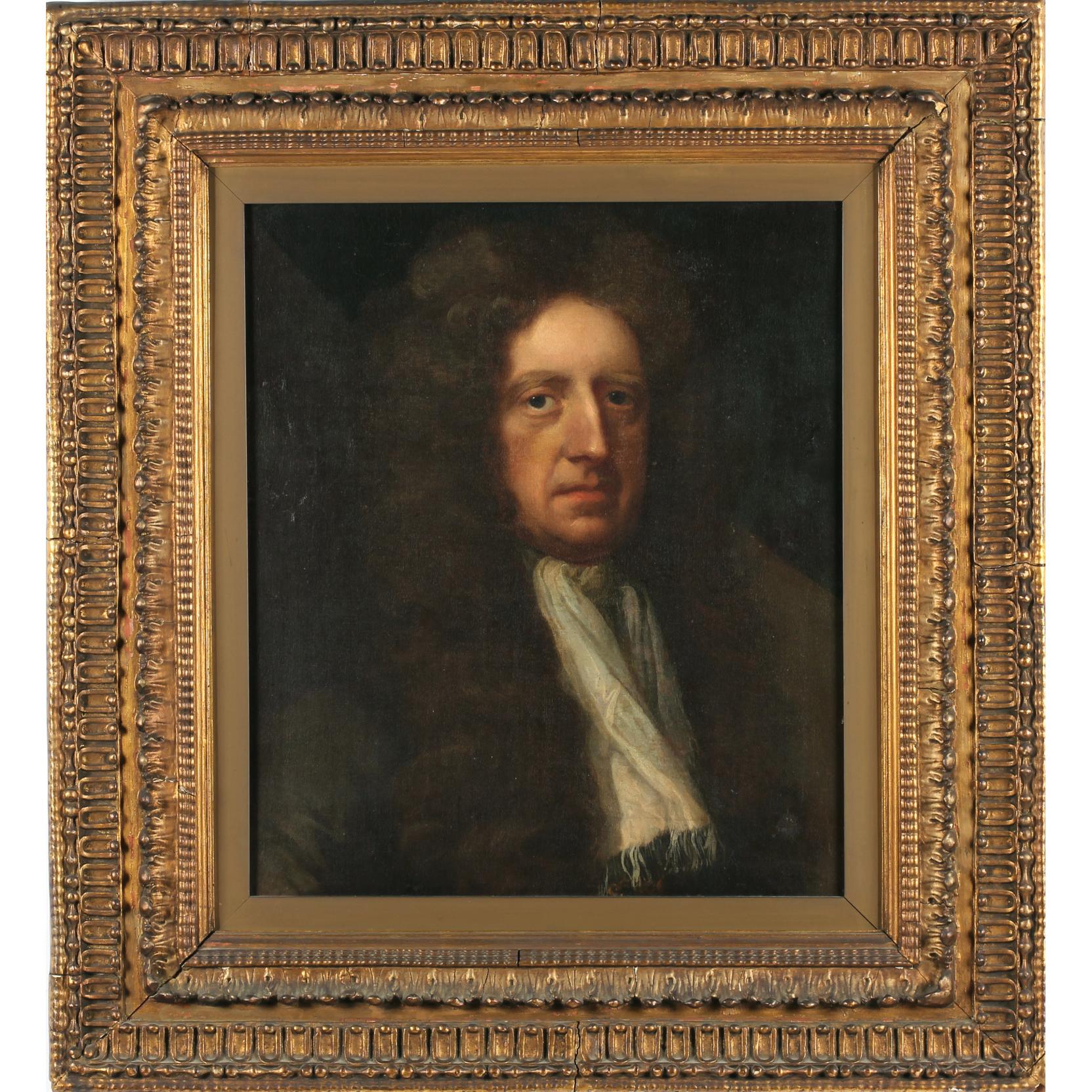 Appraisal: follower of Sir Godfrey Kneller - Portrait of Lord William