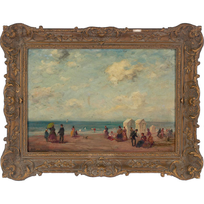 Appraisal: Eugene Louis Boudin in the manner of French - Trouville