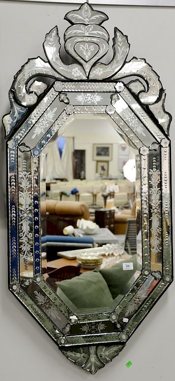 Appraisal: Venetian mirror x Venetian mirror x Condition All lots are