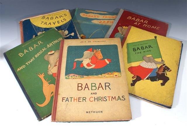 Appraisal: BRUNHOFF Jean De 'Babar The King' Methuen rd English edn