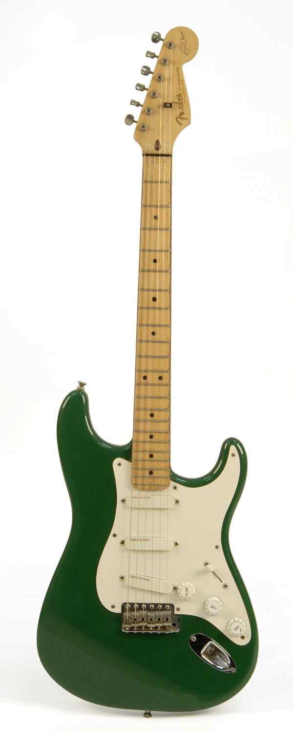 Appraisal: FENDER ERIC CLAPTON SIGNATURE MODEL STRATOCASTER GUITARCirca In metallic Sherwood