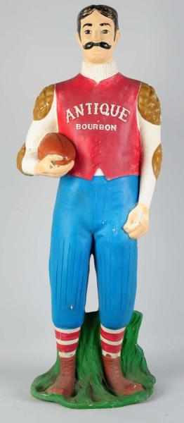 Appraisal: Antique Bourbon Trade Figure Circa s to s Fiberglass construction