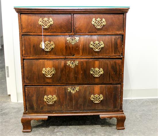 Appraisal: Sale Lot A George III Mahogany Chest of Drawers th