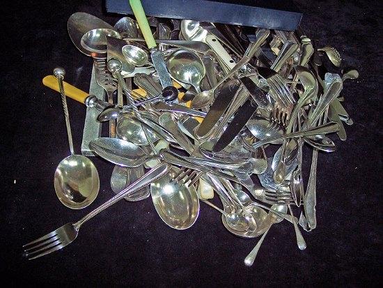 Appraisal: Various fish knives and forks dessert knives and forks etc