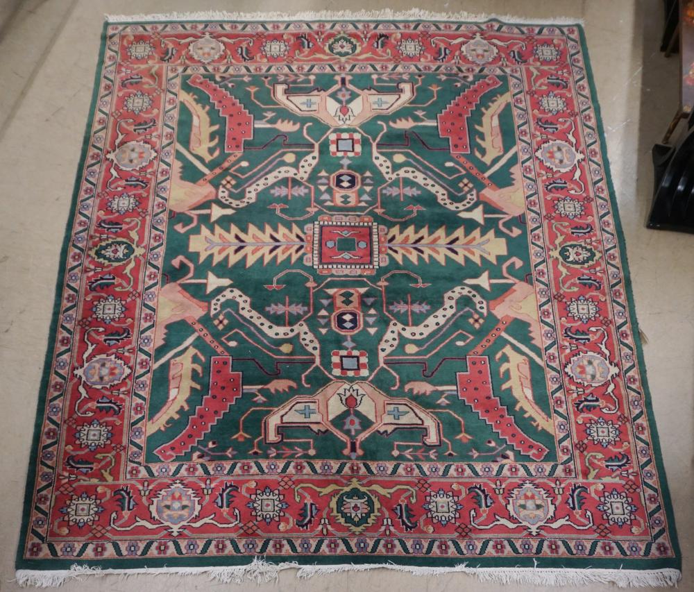 Appraisal: Indo-Tabriz Rug ft in x ft