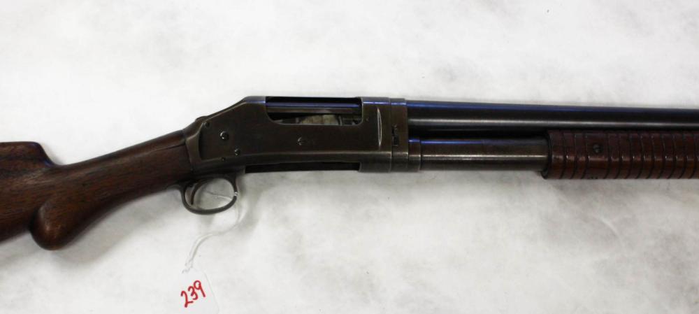 Appraisal: WINCHESTER MODEL SLIDE ACTION SHOTGUN gauge full choke barrel blued