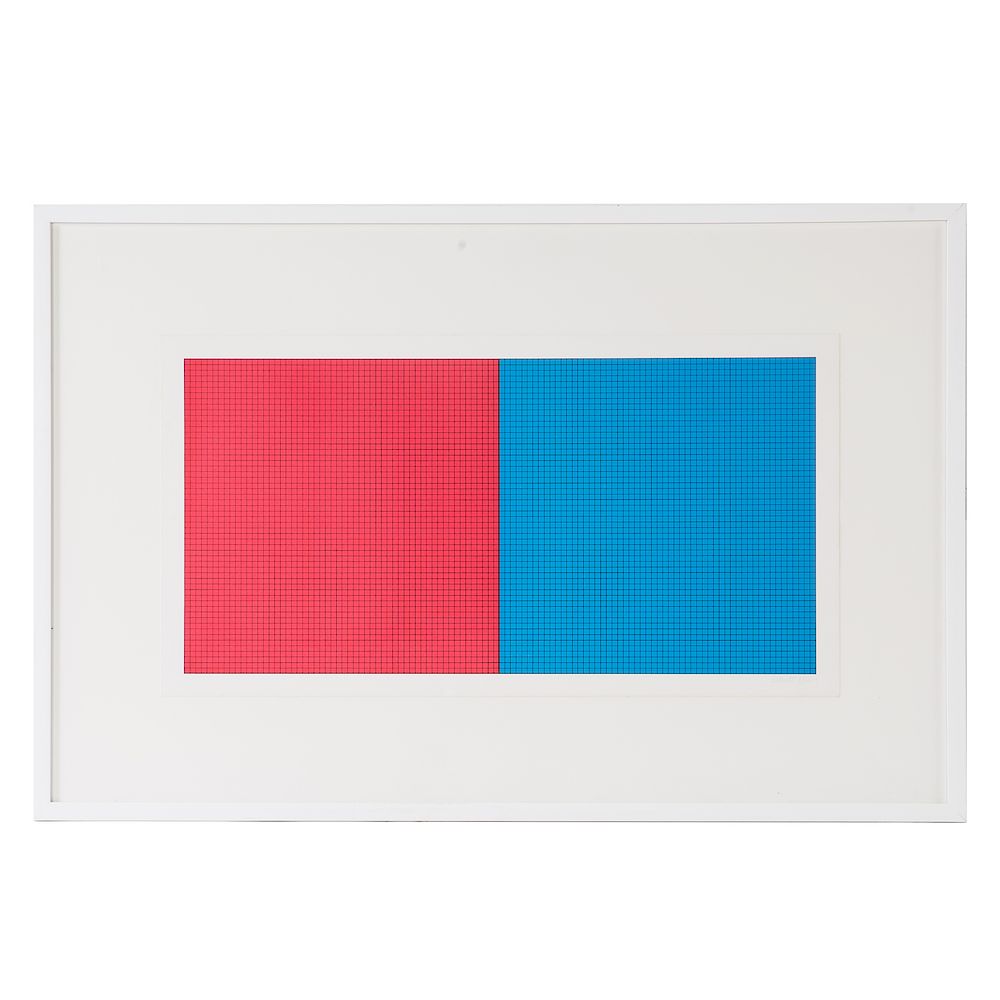 Appraisal: Sol LeWitt Grids and Color-Plate American - Ed - pencil