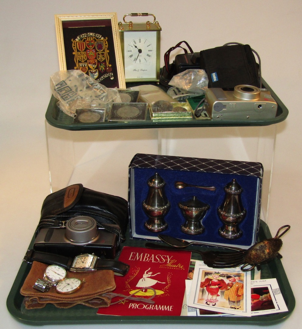 Appraisal: Various coins and collectables to include Churchill crowns a small