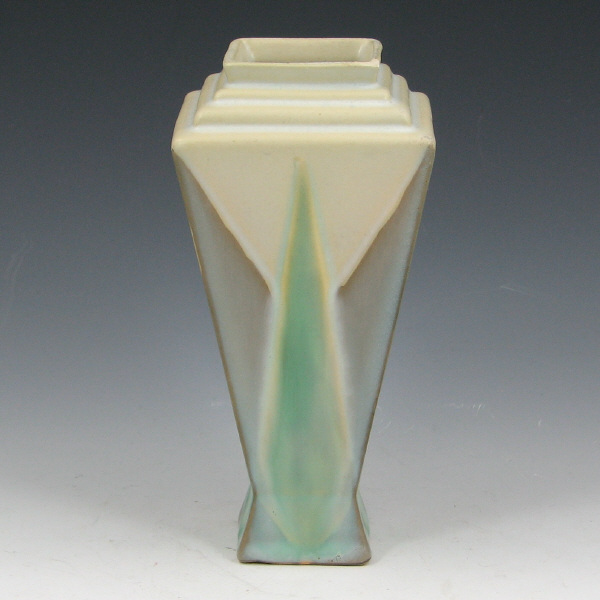 Appraisal: Roseville Futura - Torch Vase Roseville Futura - Torch vase