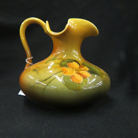 Appraisal: Rookwood Art Pottery Pitcher pansy decor by Mary Nourse standard