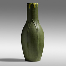 Appraisal: Ellen Farrington for Grueby Faience Company RARE AND TALL VASE