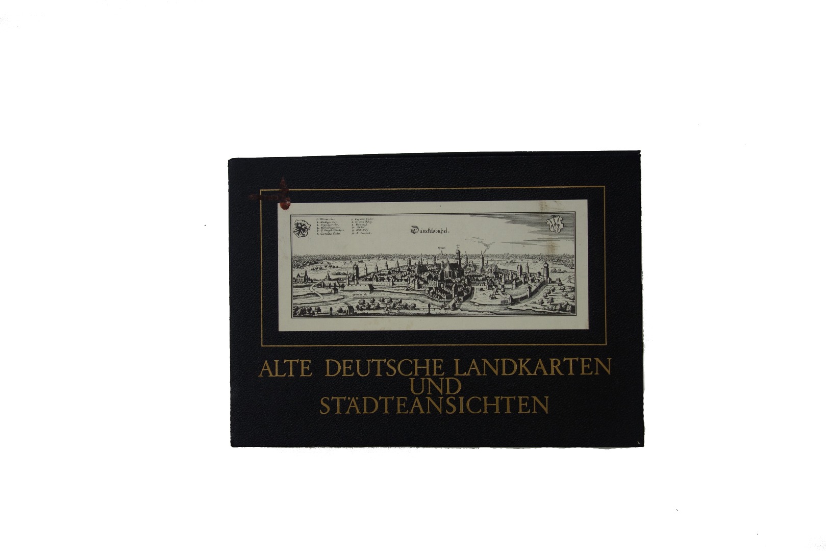 Appraisal: A portfolio of old German maps and city views 'Alte