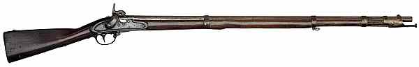 Appraisal: Model Harpers Ferry Musket cal round barrel Breech dated Harpers