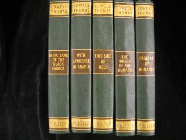 Appraisal: Volume Lowell Thomas Book Set Adventure Library