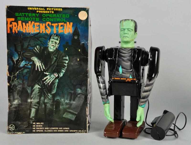 Appraisal: Tin Marx Frankenstein Battery-Operated Toy Description American Working but arms