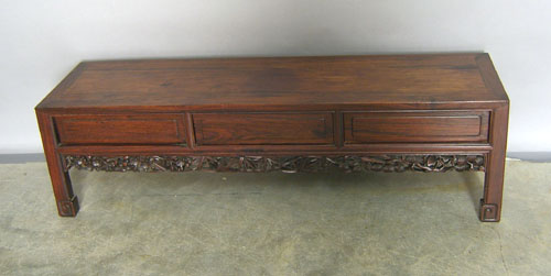 Appraisal: Chinese -drawer stand early th c h w