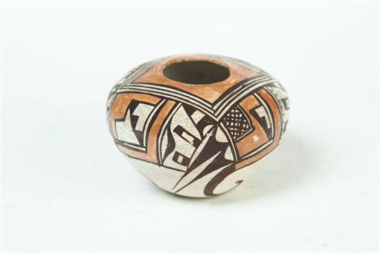 Appraisal: ACOMA SEED JAR New Mexico ca ceramic Used to store